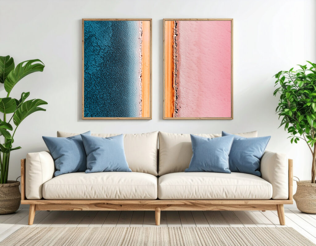 living room, blue split lake mcdonell