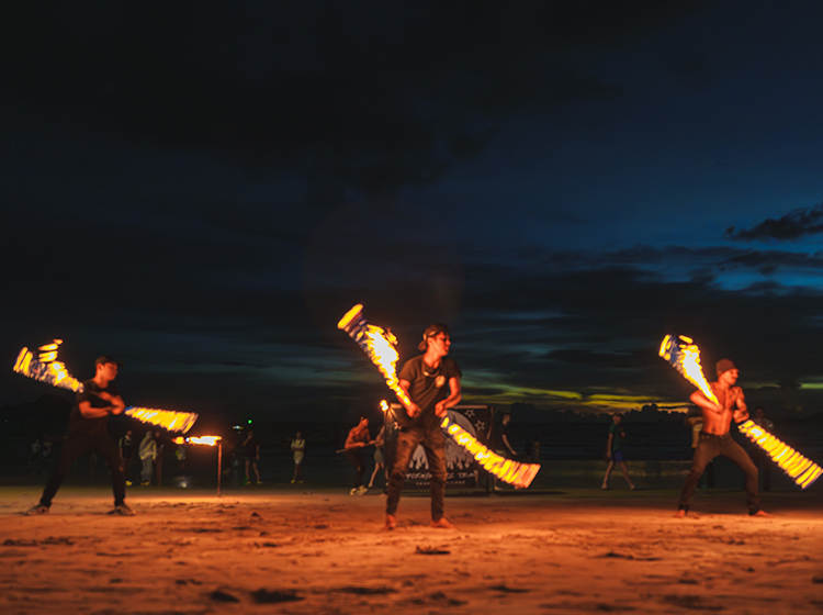 phoenix fire team ao nang, thailand